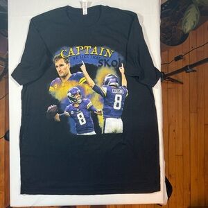 Bella Canvas Black Captain Skol Tee